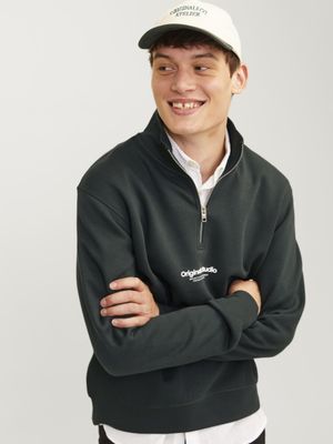 JORVESTERBRO SWEAT QUARTER ZIP HN NOOS Forest River