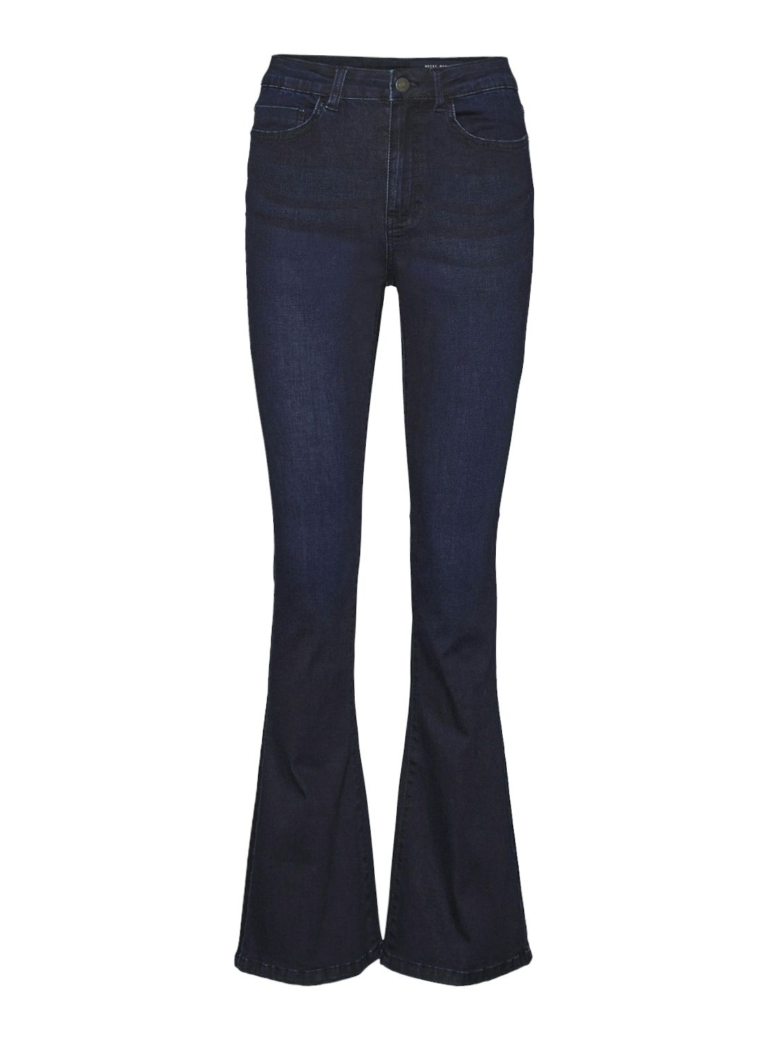 NMSALLIE HW FLARE JEAN VI241DB FWD NOOS Dark Blue Denim