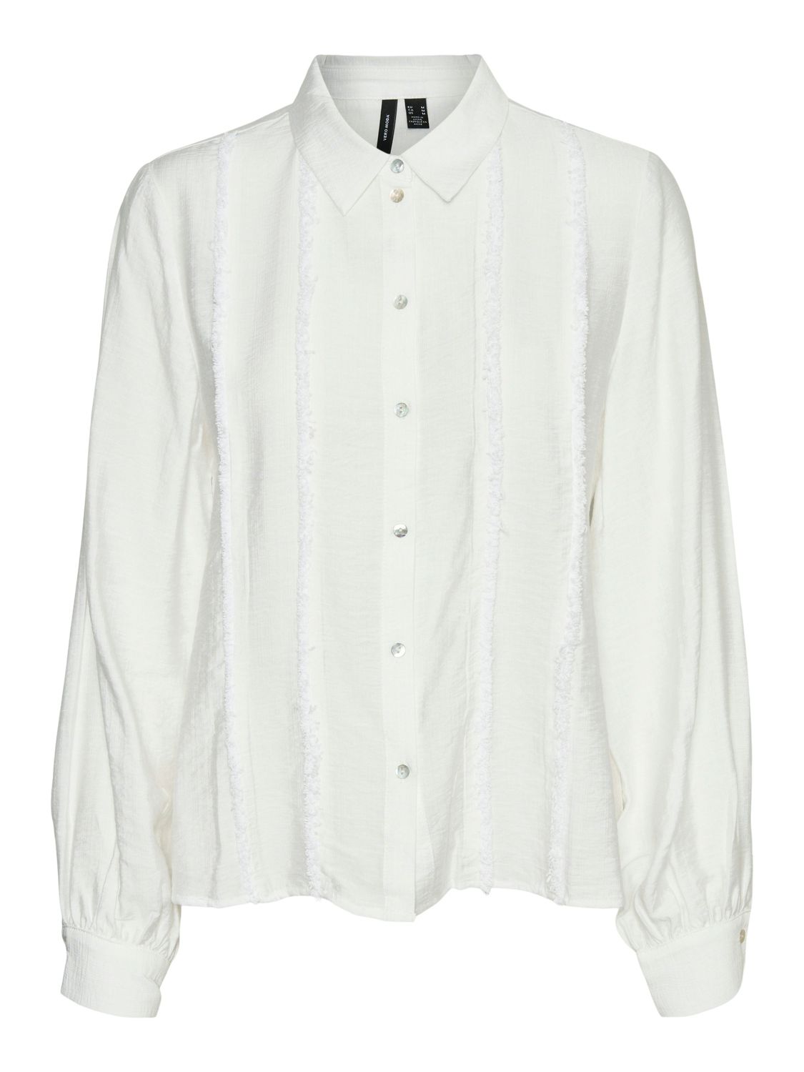 VMJESS DETAIL LS SHIRT WVN Snow White