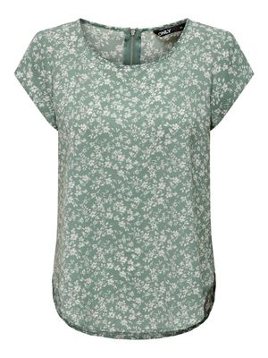 ONLVIC S/S AOP TOP NOOS PTM Lily Pad/Emma mono f