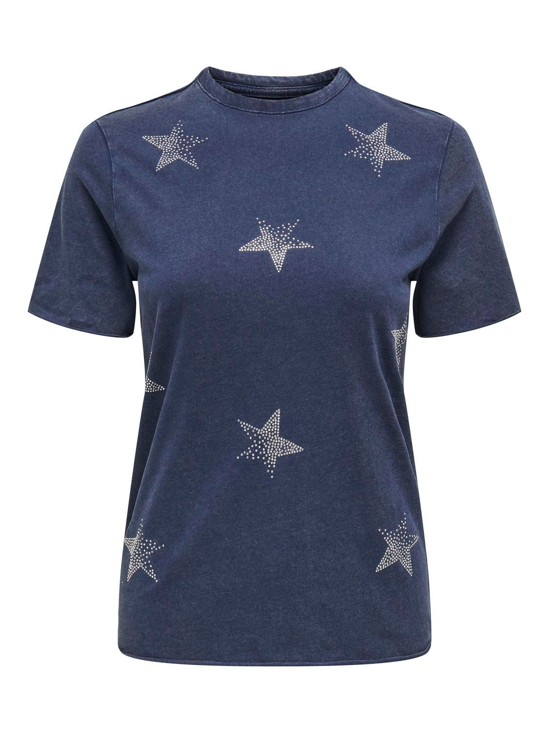 ONLHARPER LIFE S/S TOP BOX JRS Naval Academy-Rocking star