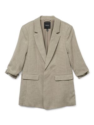 VMFRIDA 3/4 REGULAR BLAZER NOOS Silver Mink/AS CUT 1
