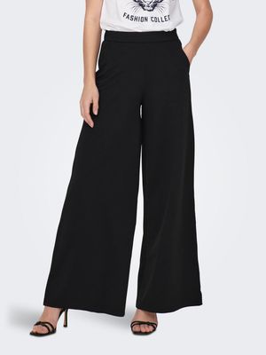 JDYTANJA LIFE WIDE FLOWY PANT JRS NOOS Black