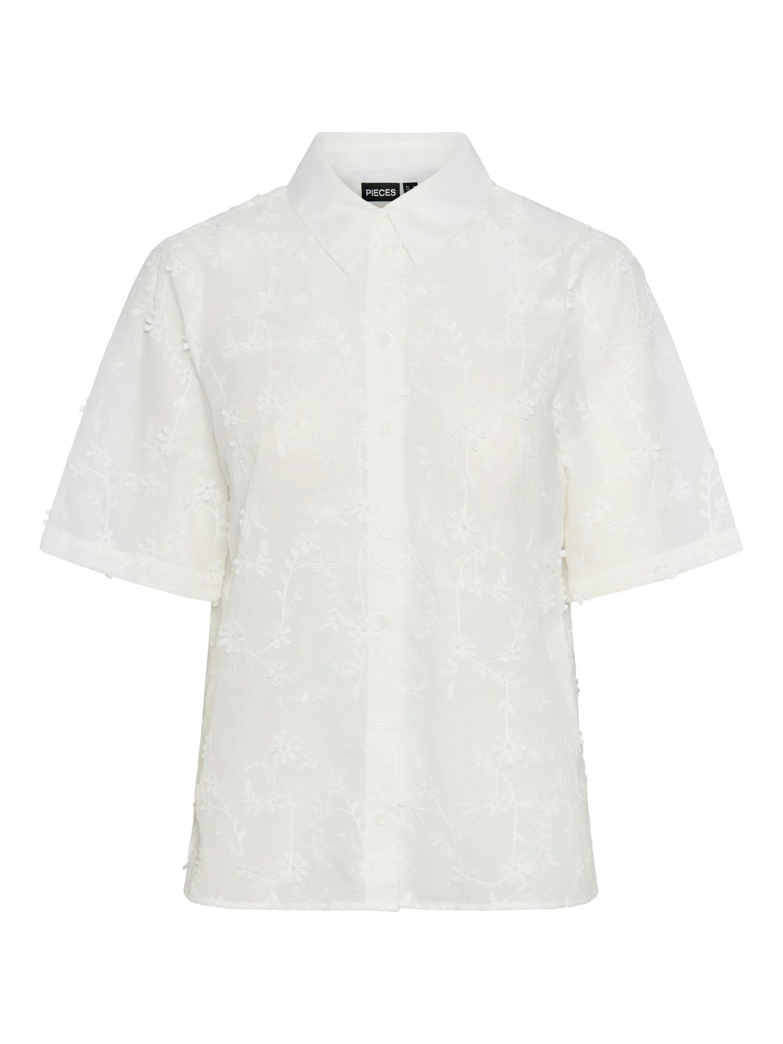 PCNOLAX 2/4 SHIRT Cloud Dancer