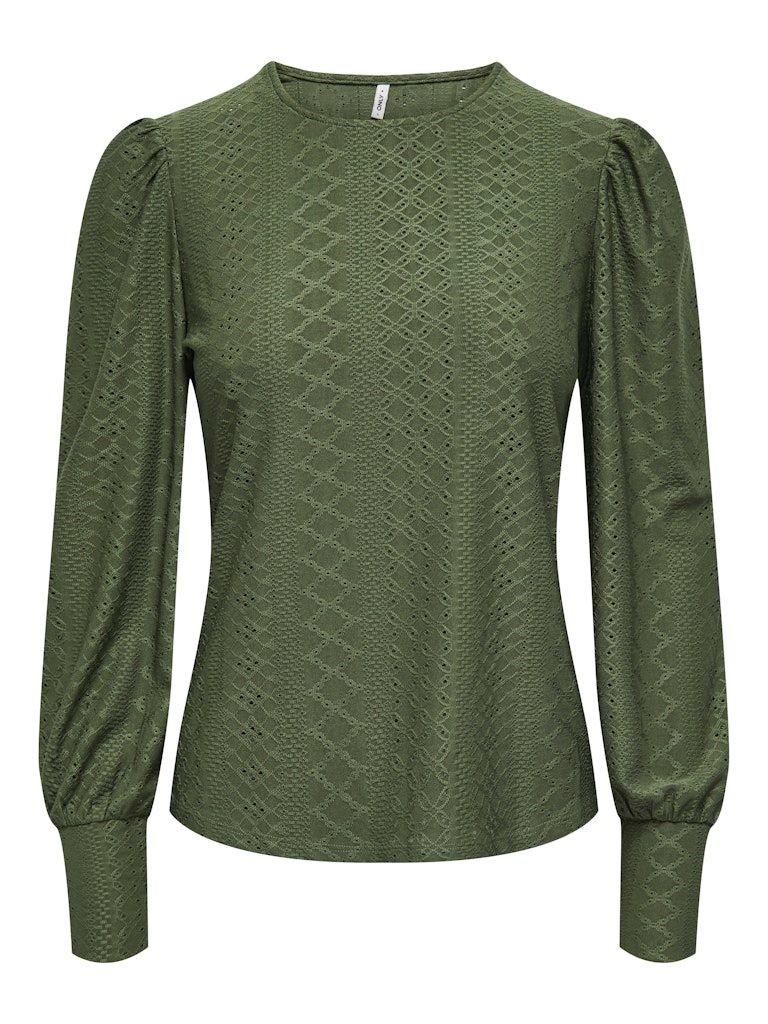 ONLSANDRA L/S PUFF TOP JRS NOOS Rifle Green