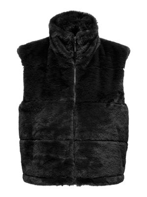 ONLVIDA FAUX FUR WAISTCOAT CC OTW Black