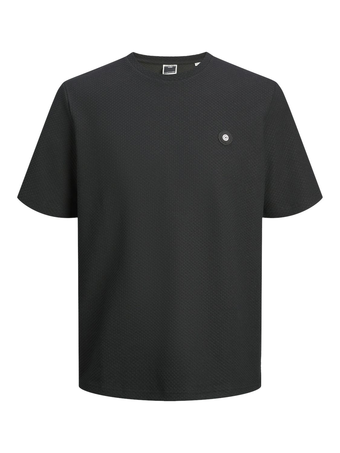 JCOPUFFER TEE SS CREW NECK SMU Black-Structure
