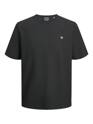 JCOPUFFER TEE SS CREW NECK SMU Black-Structure