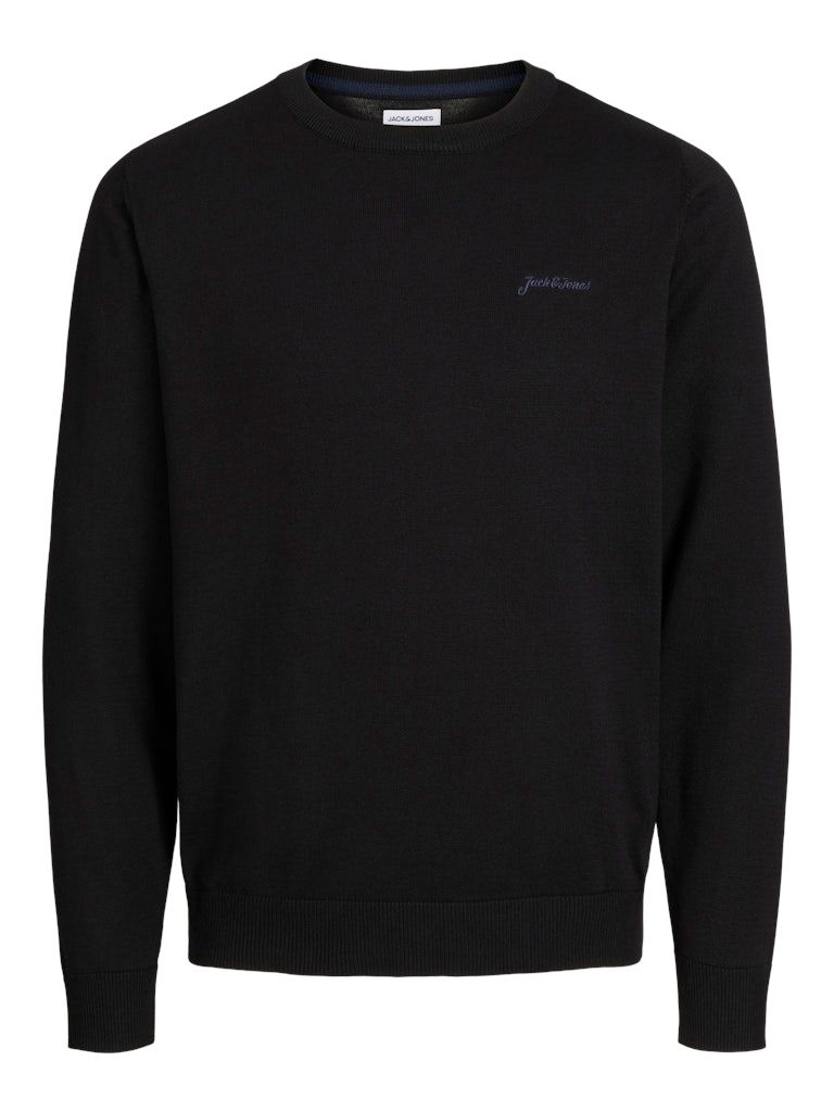 JJ BRAD KNIT CREW NECK AW24 Black