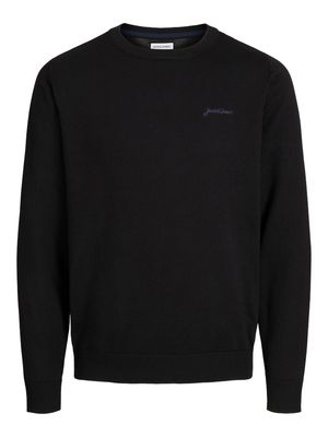 JJ BRAD KNIT CREW NECK AW24 Black