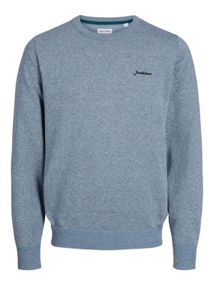 JJ BRAD KNIT CREW NECK AW24 Mountain Spring-MELANGE