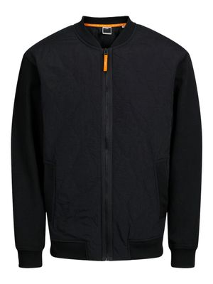 JCOOUTDOOR SWEAT BASEBALL NECK Black