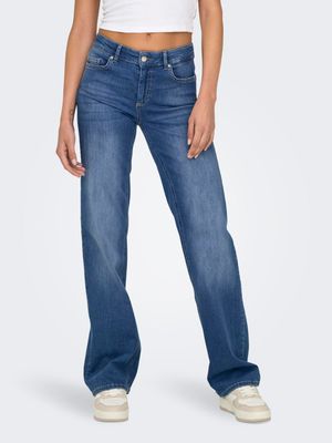 ONLBLUSH MID STRAIGHT DNM REA12187 NOOS Medium Blue Denim