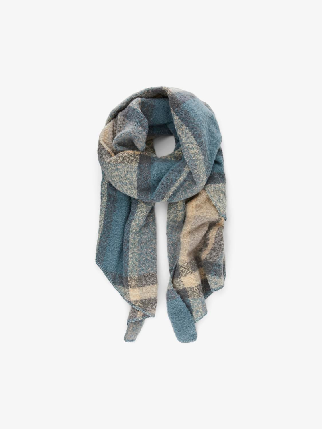 PCPYRON CHECKED LONG SCARF NOOS BC Trooper