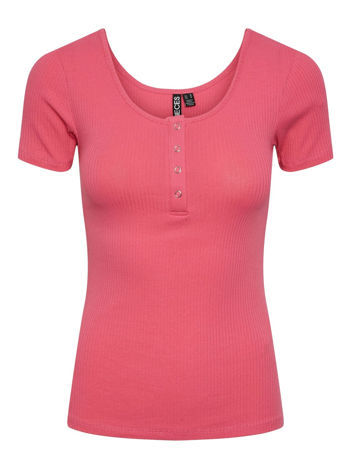 PCKITTE SS TOP NOOS BC Hot Pink