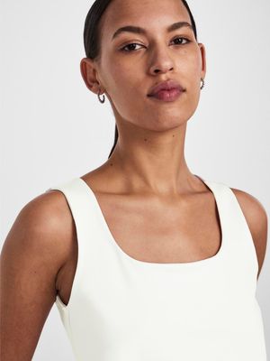 PCNEJA SL REVERSIBLE TOP NOOS BC Bright White