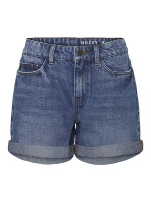 NMSMILEY NW SHORTS VI060MB CURVE NOOS Medium Blue Denim