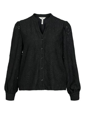 OBJFEODORA MARIKA L/S SHIRT NOOS Black