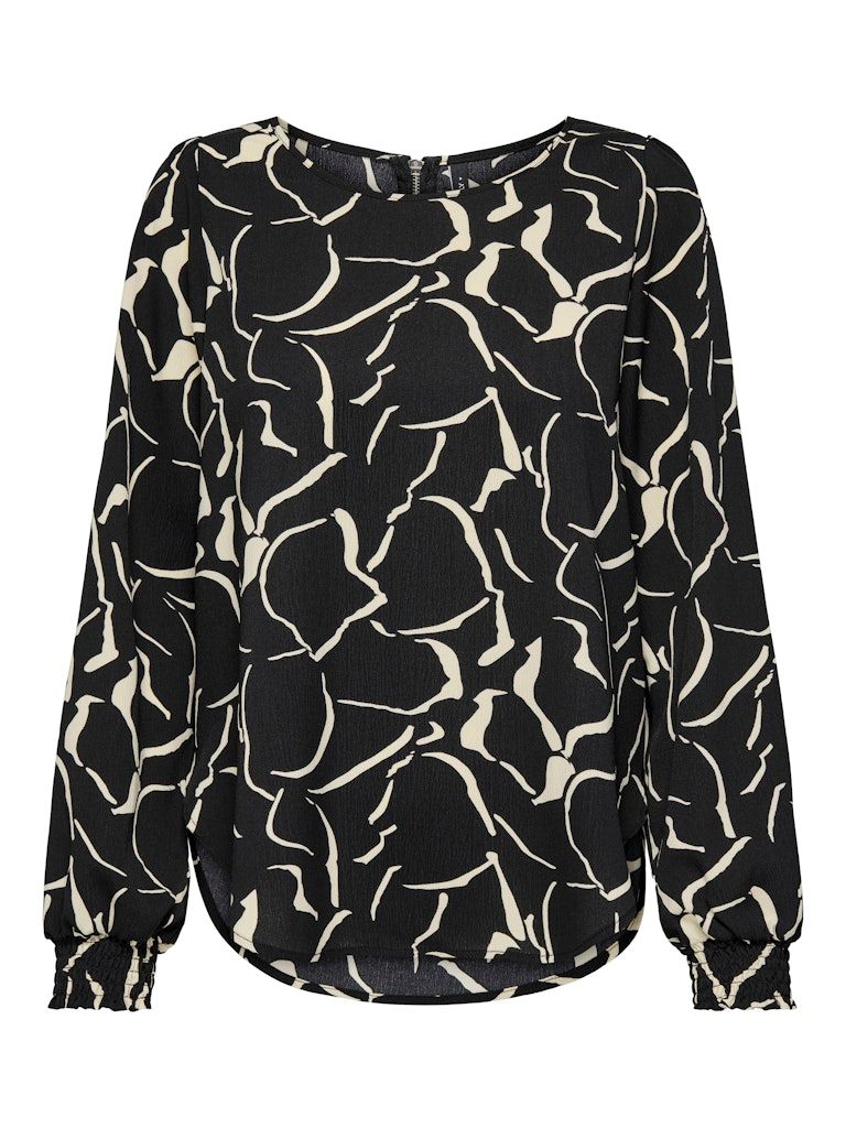 ONLELITE LIFE L/S TOP NOOS PTM Black-Rebel graphic
