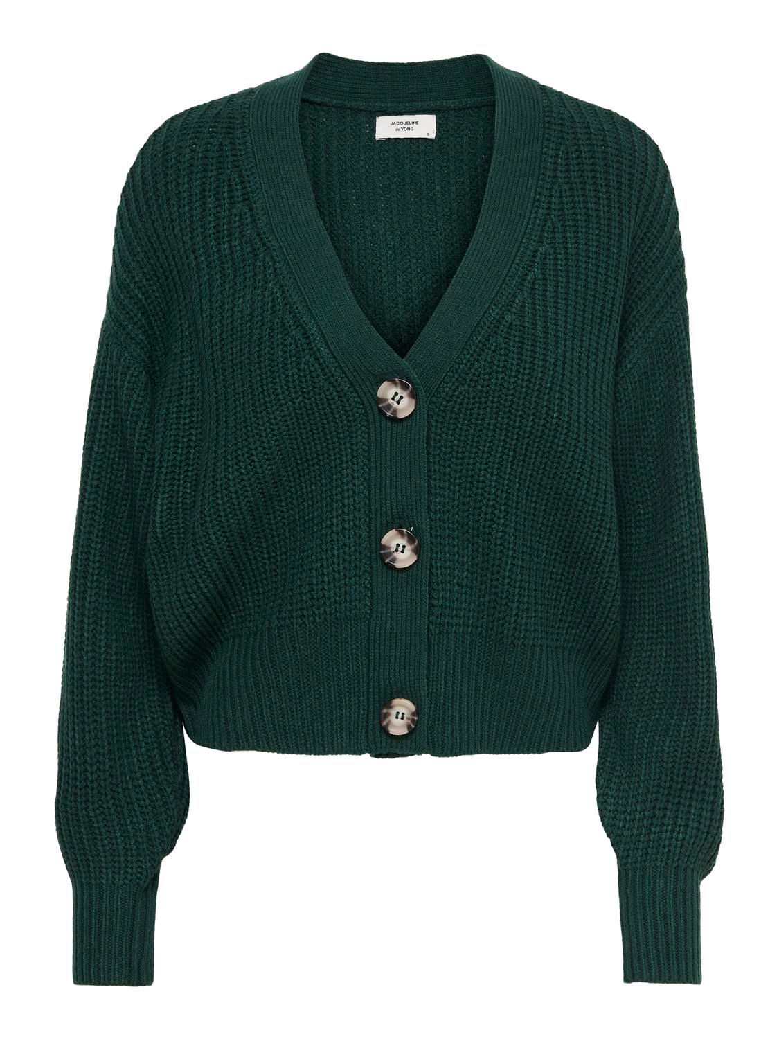 JDYJUSTY L/S SHORT CARDIGAN KNT NOOS Ponderosa Pine