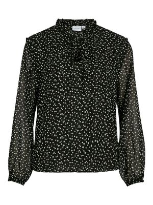 VIKIRSTI IKA L/S TOP Black Beauty-Ika