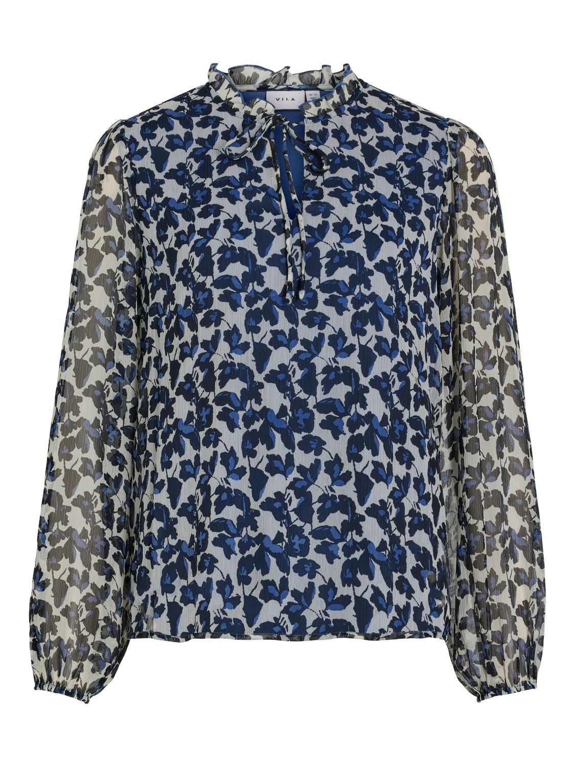 VIFALIA NIA O-NECK L/S TOP/R Birch-Nia