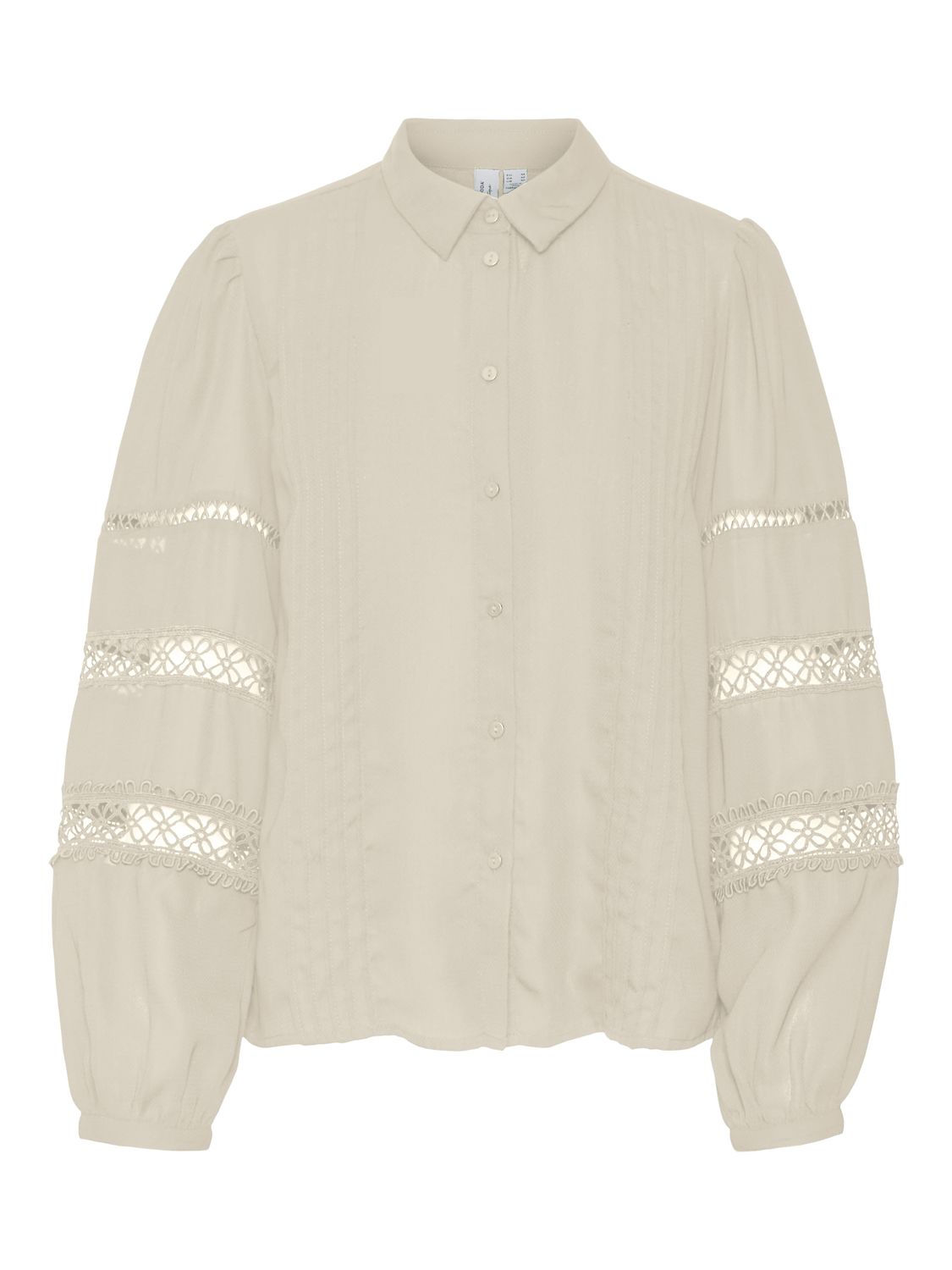 VMRUSLA L/S SHIRT WVN BTQ Birch