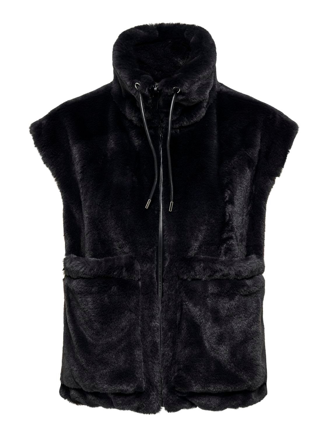 JDYESTHER FAUX FUR WAISTCOAT OTW QIQ Phantom