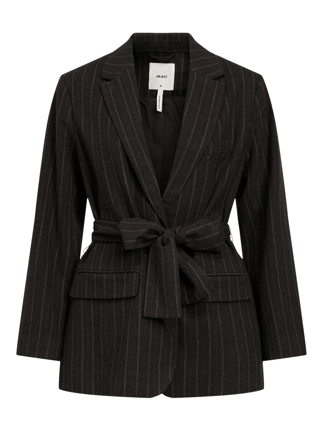 OBJROBIN BIG BLAZER PB15 Dark Grey Melange