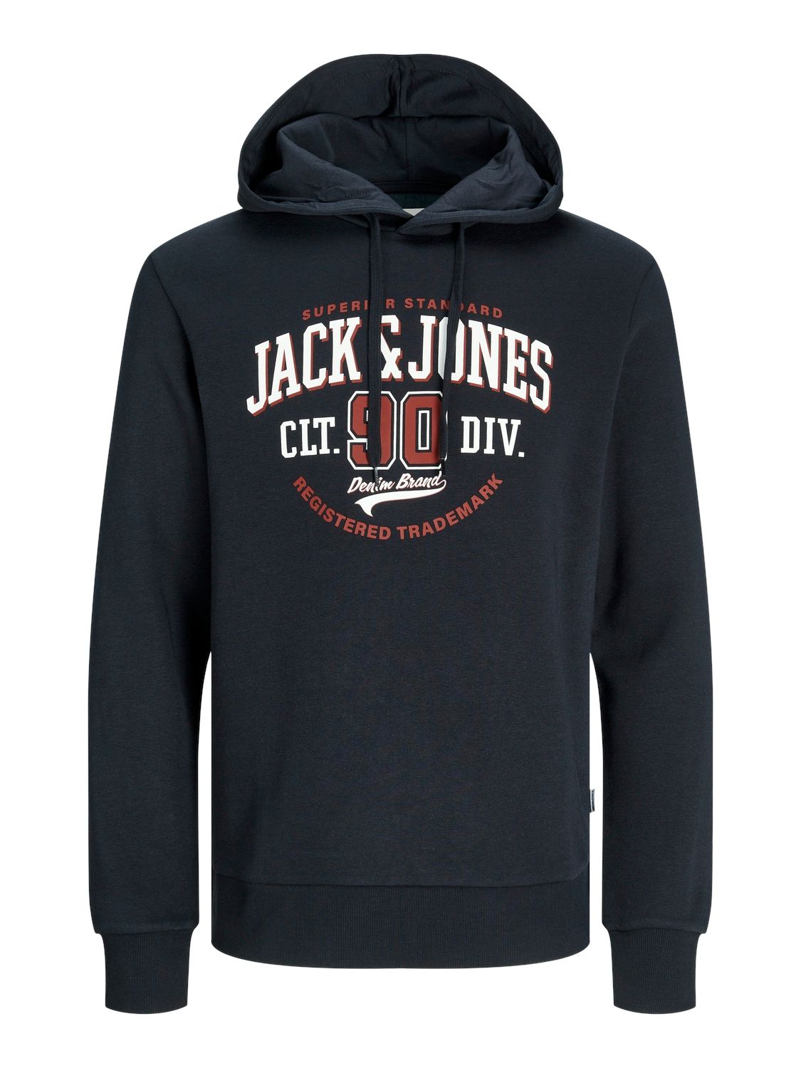 JJELOGO SWEAT HOOD 2 COL 24/25 NOOS Dark Navy