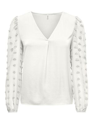 Only onlsophia s/s embroidery t-shirt box jrs T-shirts cloud dancer Only onlsophia s/s embroidery t-shirt box jrs T-shirts cloud dancer
