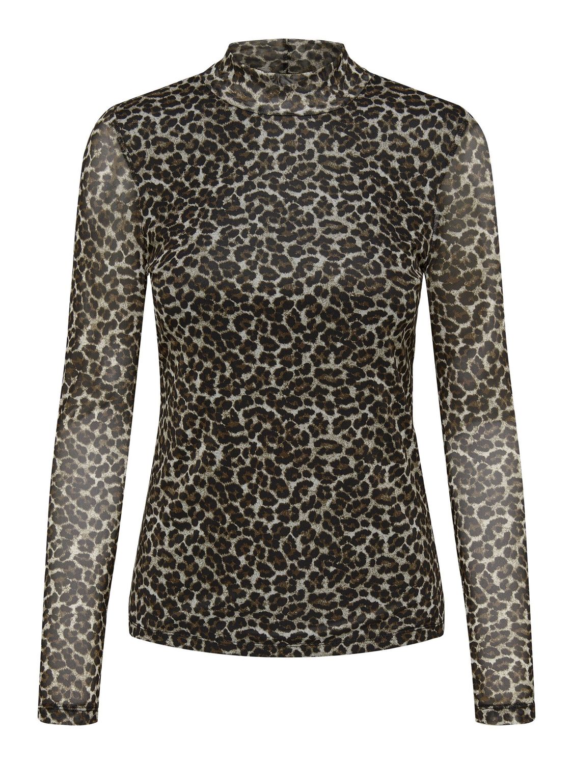 ONLERICA LIFE MESH L/S TOP JRS NOOS Pumice Stone-Everyday leo