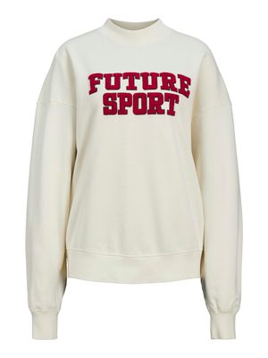 JXRIRI LOOSE LS CREW SWEAT SWT Vanilla Ice
