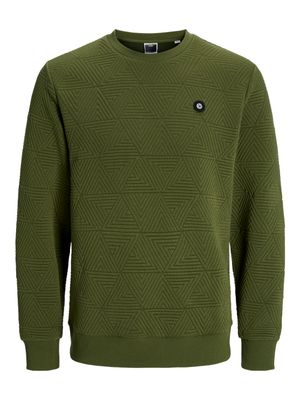 JCOGEO SWEAT CREW NECK SMU Cypress