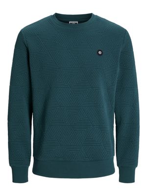JCOGEO SWEAT CREW NECK SMU Deep Teal