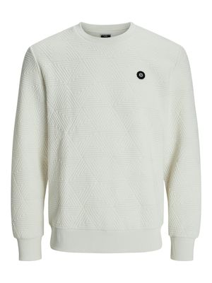 JCOGEO SWEAT CREW NECK SMU Marshmallow