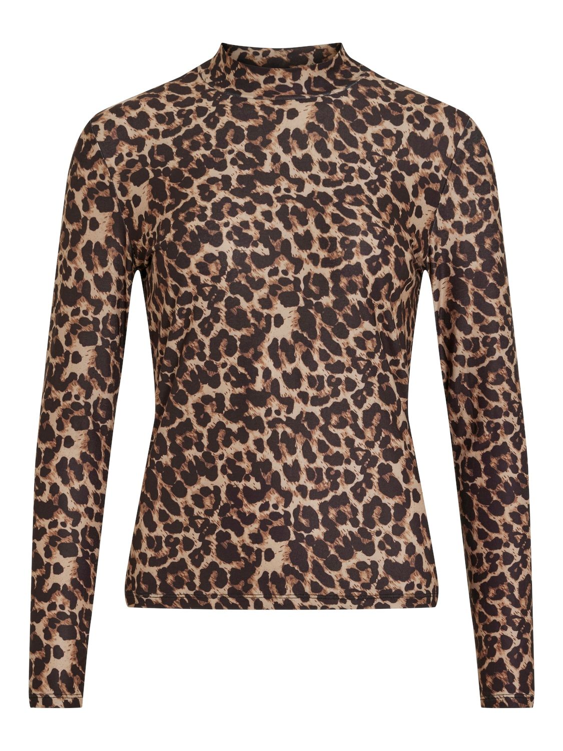 VILEOA VISCOSE L/S ROLLNECK TOP / LC Nomad/LEO