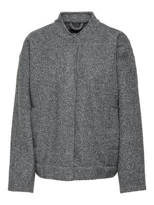 ONLGAIA BOUCLE BOMBER OTW OS Dark Grey Melange