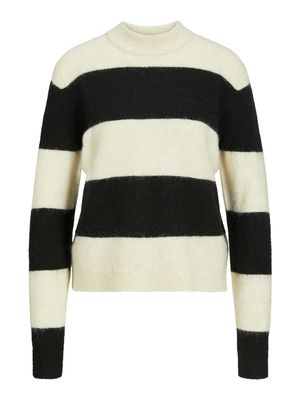 JXCHICK CREW NECK KNIT SN Bone White//Black