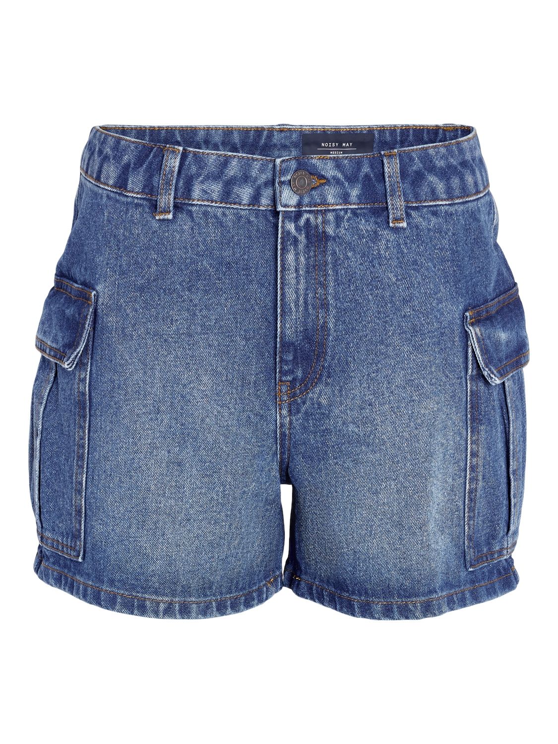 NMSMILEY CARGO NW SHORTS VI443MB NOOS Medium Blue Denim