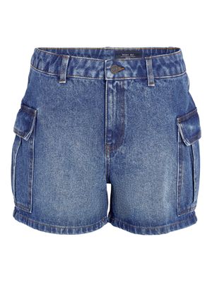 NMSMILEY CARGO NW SHORTS VI443MB NOOS Medium Blue Denim