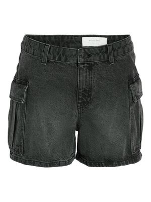 NMSMILEY CARGO NW SHORTS VI445BL NOOS Black Denim