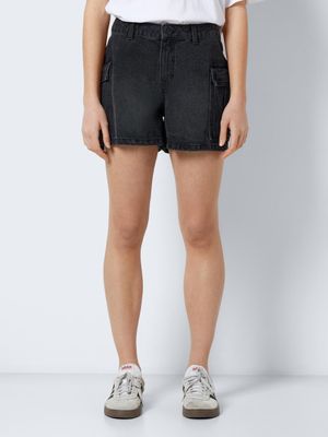 NMSMILEY CARGO NW SHORTS VI445BL NOOS Black Denim