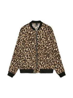 VMCOCO L/S BOMBER AOP GA WVN NOOS Tigers Eye-Verena Leo