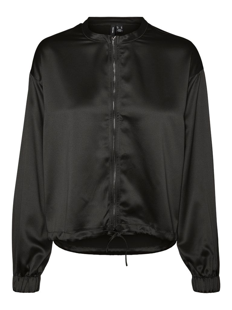 VMMERLE LS BOMBER WVN GA Black