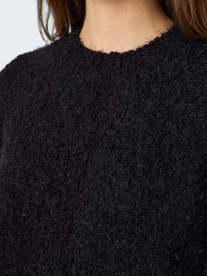 NMSASSY L/S O-NECK KNIT FWD NOOS Black