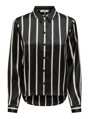 JDYFIFI L/S SHIRT WVN NOOS Black/SANDSHELL