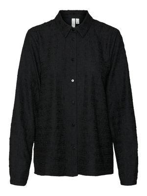 VMOFINE L/S SHIRT WVN BTQ Black