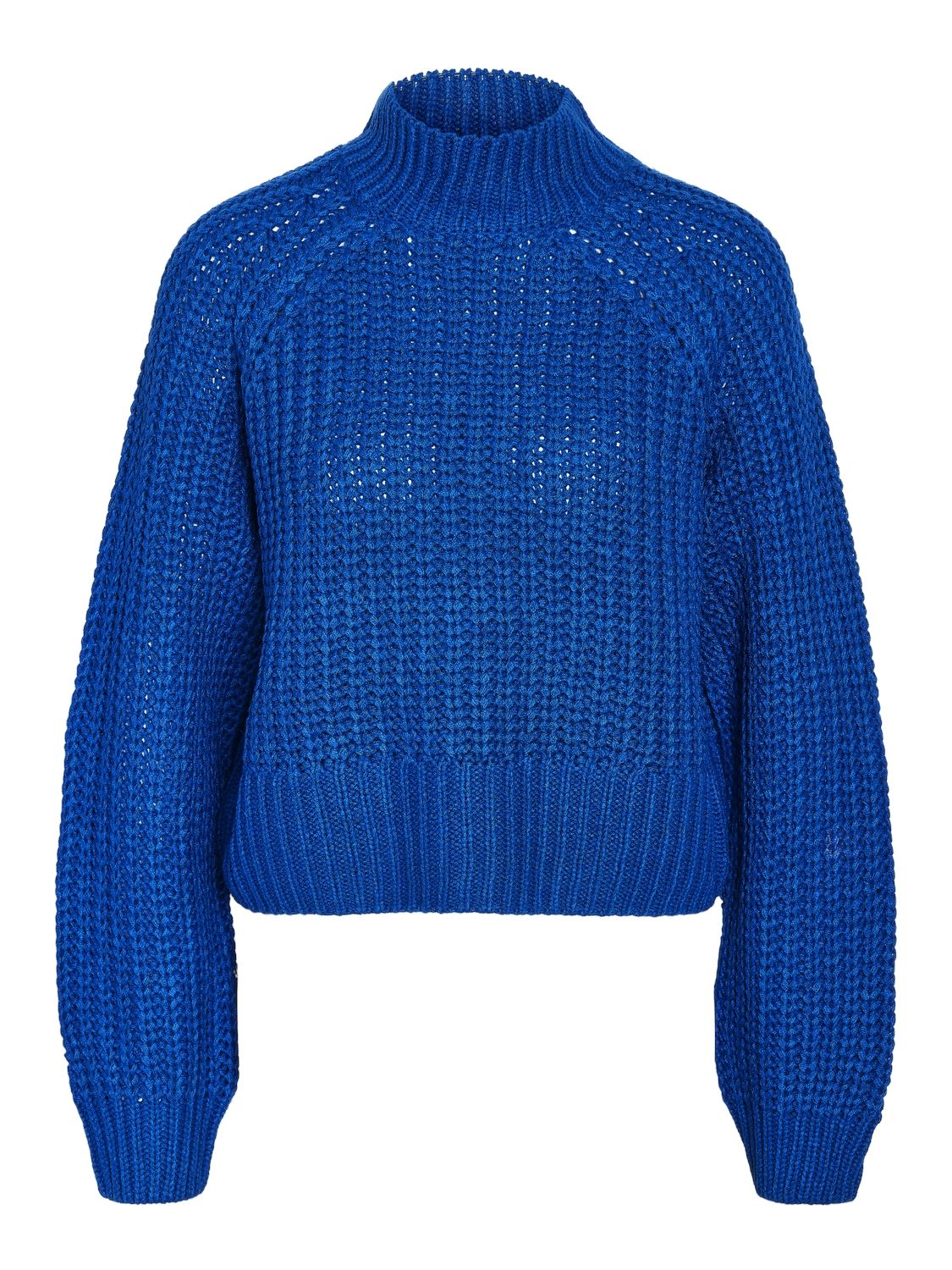 NMTESSA L/S HIGH NECK KNIT Lapis Blue