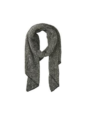 PCPYRON LONG SCARF NOOS BC Black/W. WHITECAP GR
